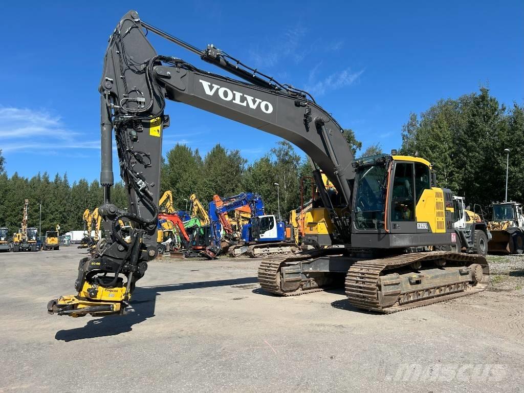 Volvo ECR 355 EL Kāpurķēžu ekskavatori