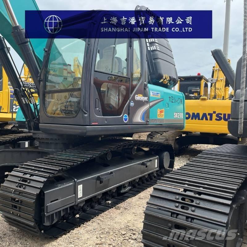 Kobelco 210 Kāpurķēžu ekskavatori