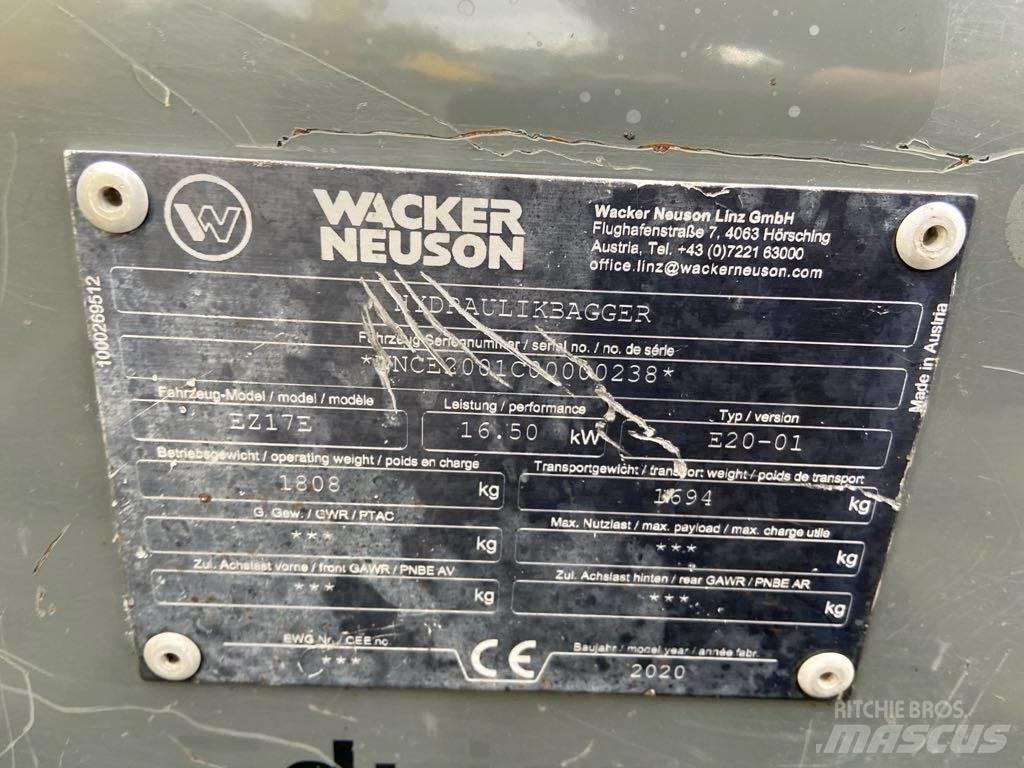 Wacker Neuson EZ17e Kāpurķēžu ekskavatori