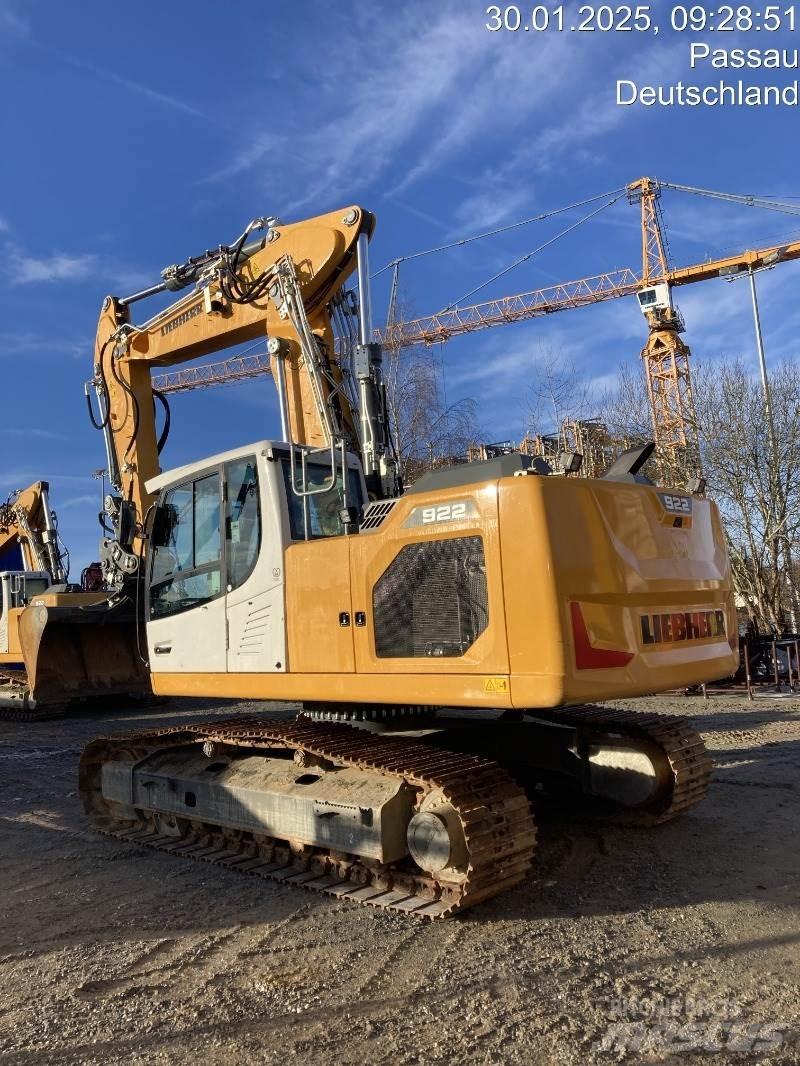 Liebherr R922 Kāpurķēžu ekskavatori