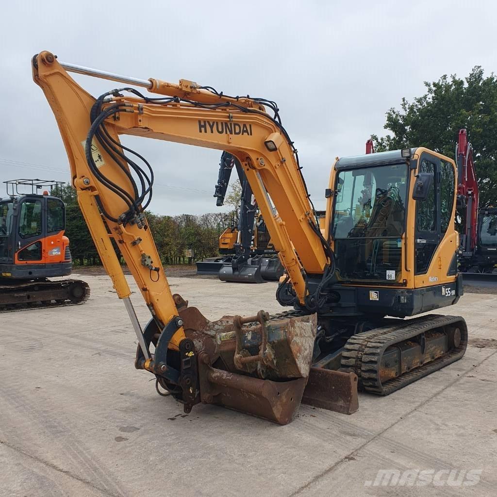 Hyundai R55 Mini ekskavatori < 7 t