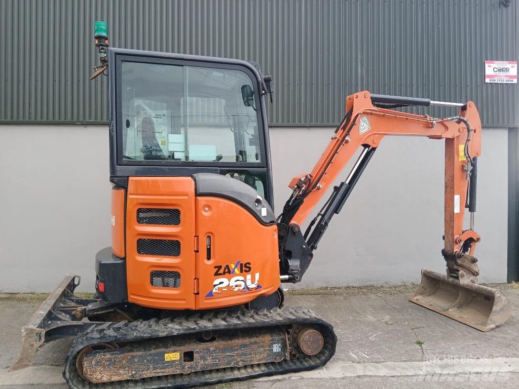 Hitachi ZX 26 U-6 Mini ekskavatori < 7 t
