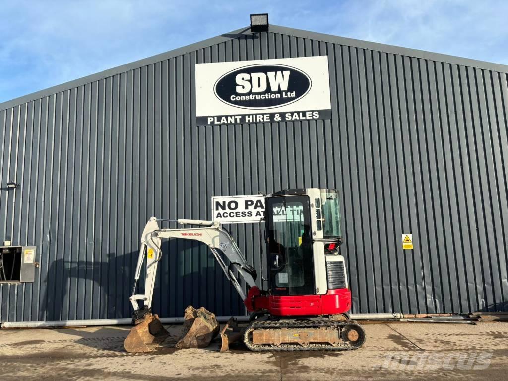 Takeuchi TB 23 R Mini ekskavatori < 7 t