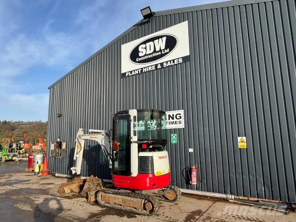 Takeuchi TB 23 R Mini ekskavatori < 7 t