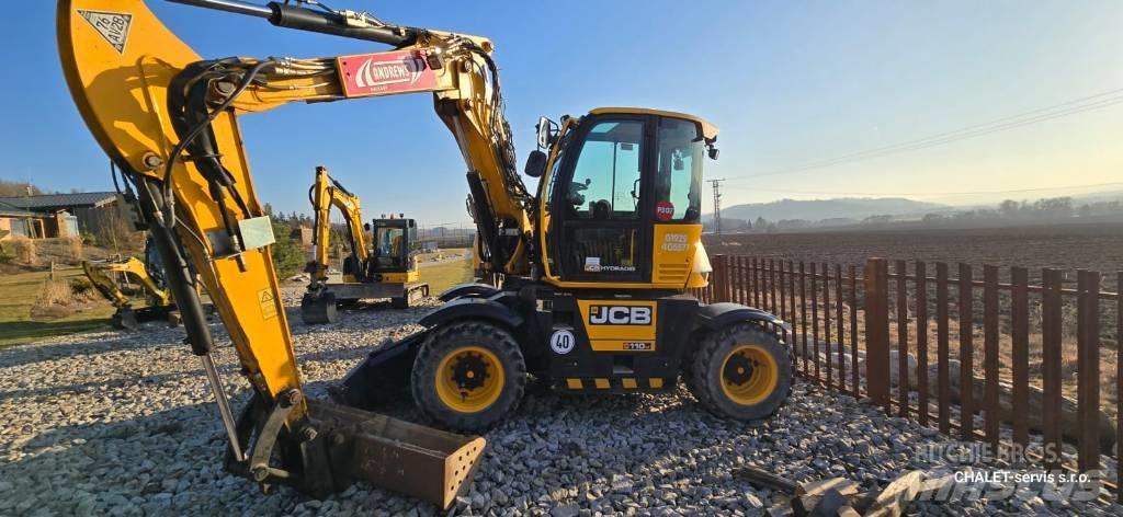 JCB 110 W Hydradig Ekskavatori uz riteņiem