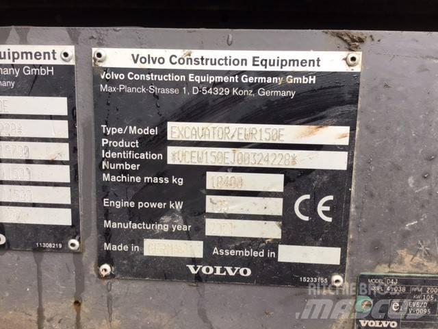 Volvo EWR 150 E Ekskavatori uz riteņiem