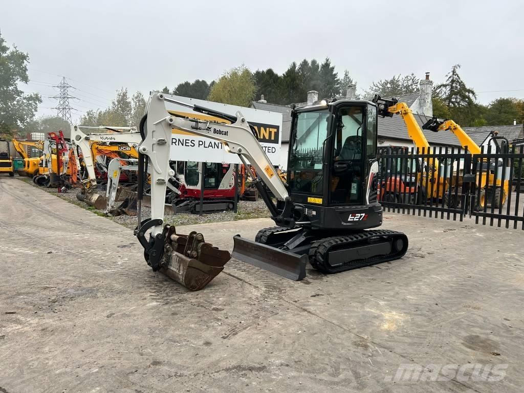 Bobcat E 27z Mini ekskavatori < 7 t