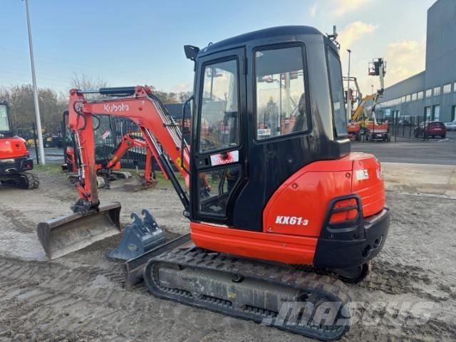 Kubota KX 61-3 Mini ekskavatori < 7 t