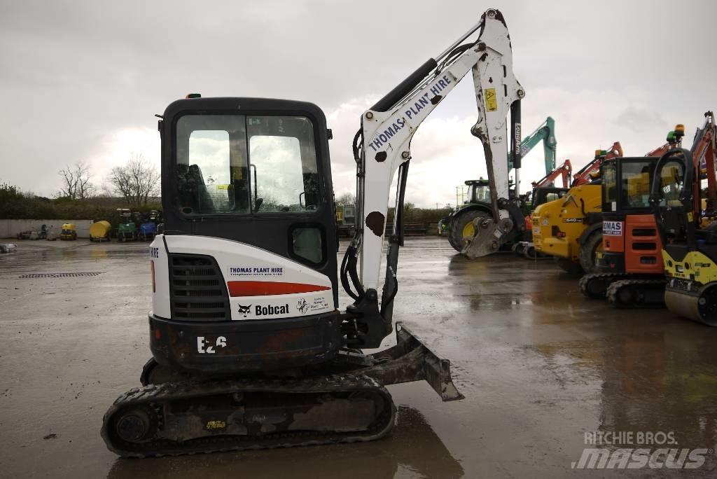 Bobcat E 26 Mini ekskavatori < 7 t