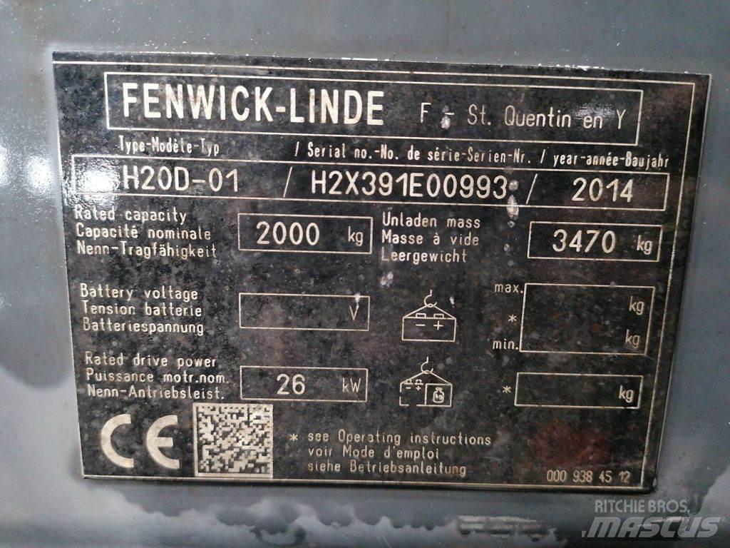 Linde H20D-01 Tehnika ar dīzeļa dzinēju