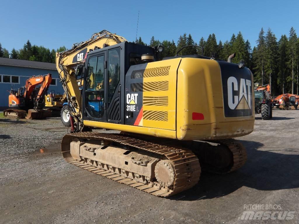 CAT 318 E L Kāpurķēžu ekskavatori