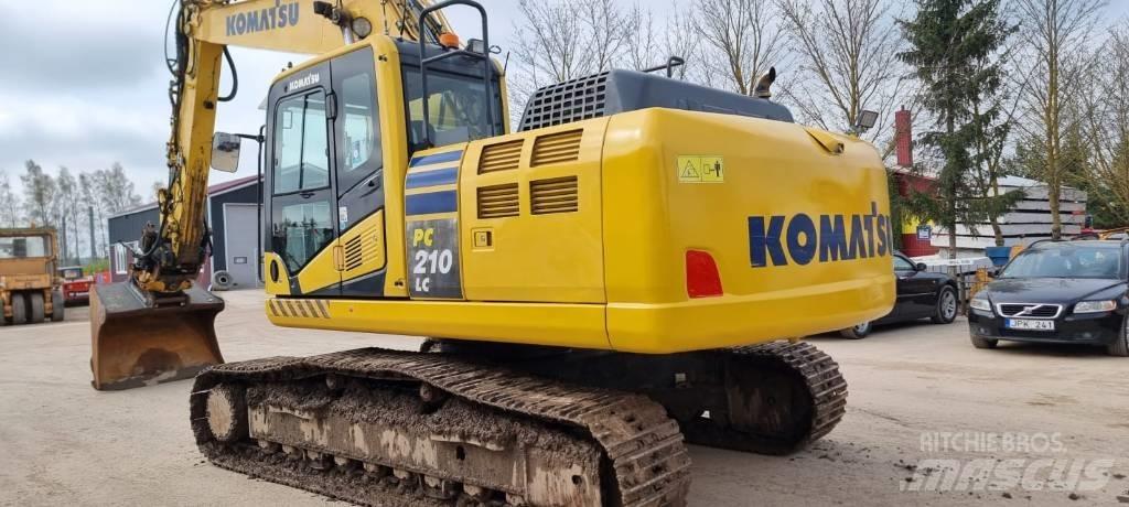 Komatsu PC 210 LC-10 Kāpurķēžu ekskavatori