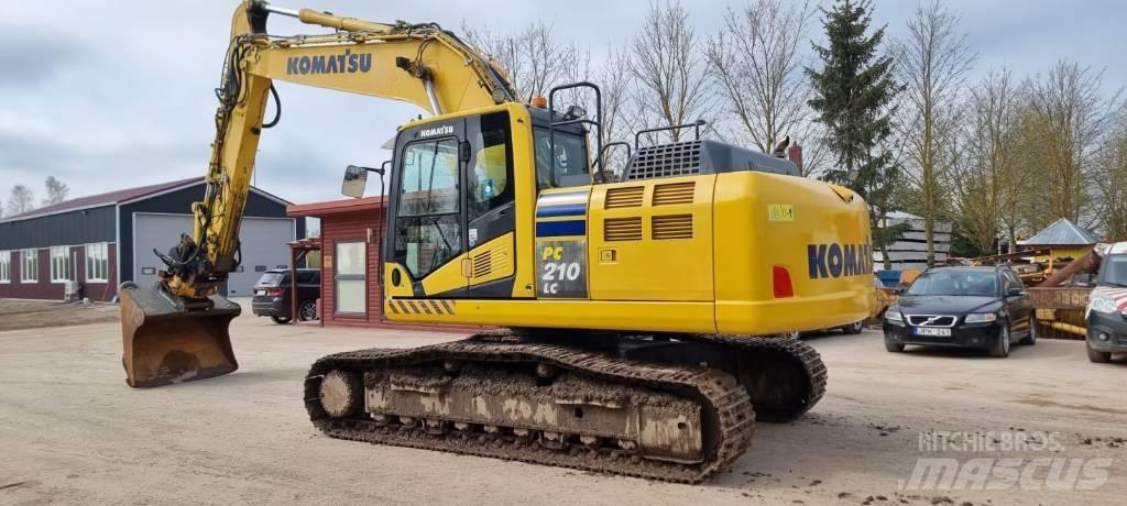 Komatsu PC 210 LC-10 Kāpurķēžu ekskavatori