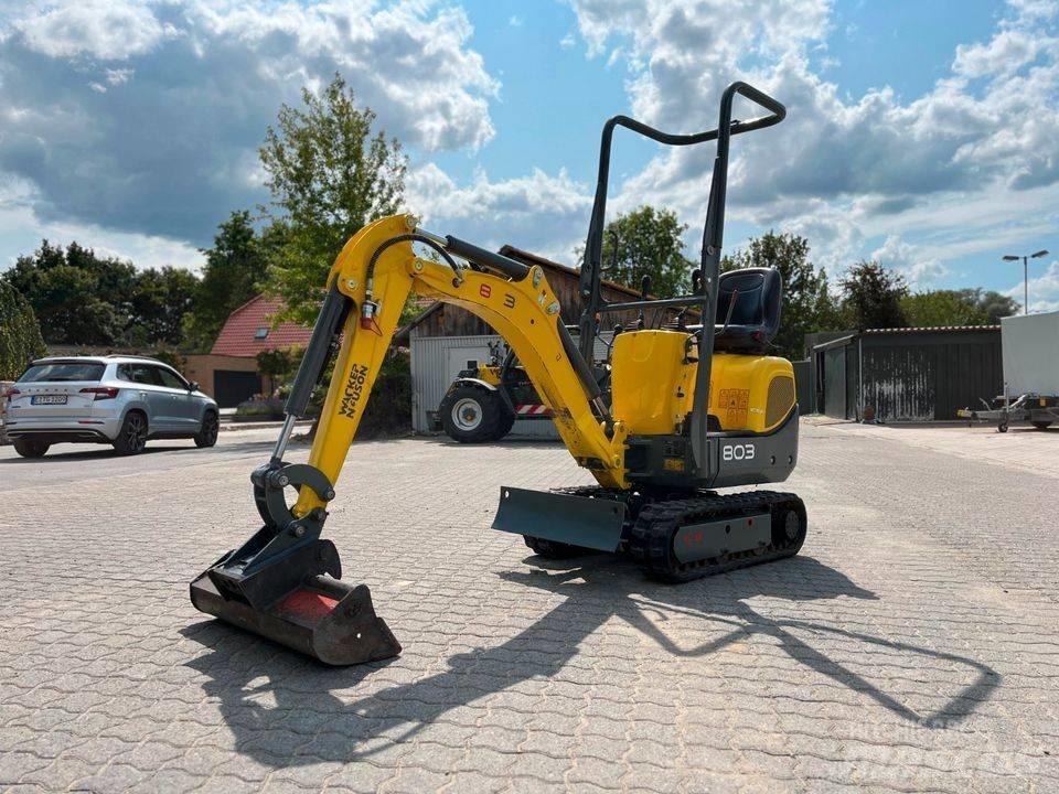 Wacker Neuson 803 Kāpurķēžu ekskavatori