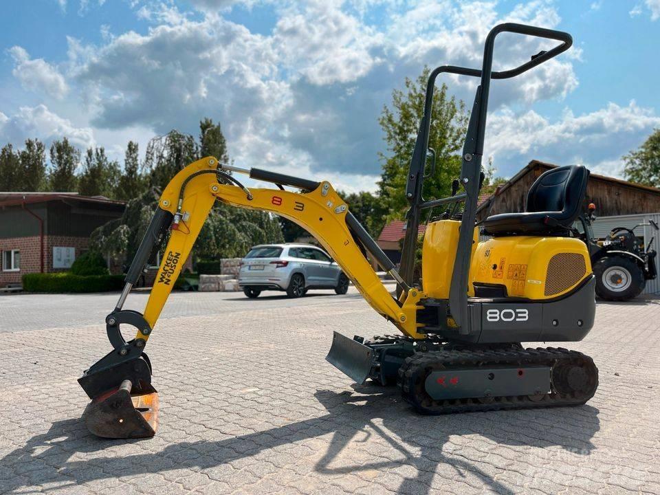 Wacker Neuson 803 Kāpurķēžu ekskavatori