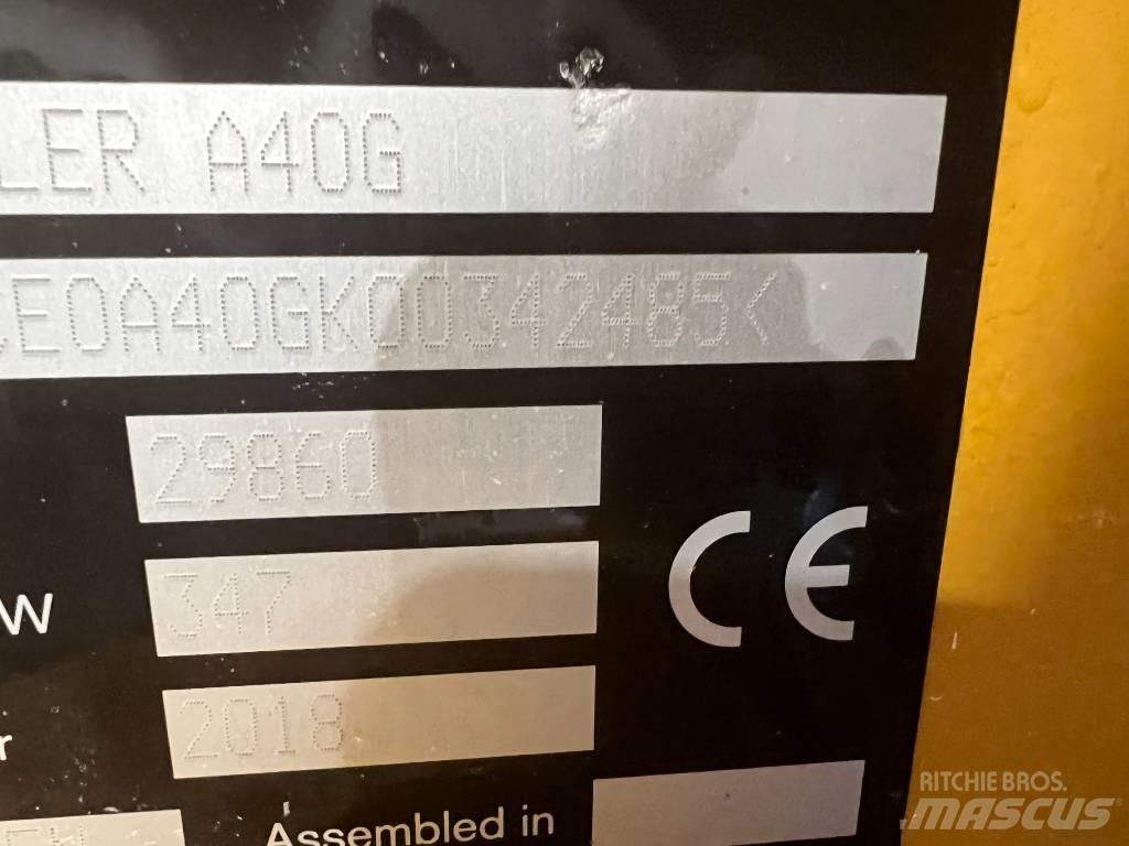 Volvo A 40 G Artikulētie pašizgāzēji