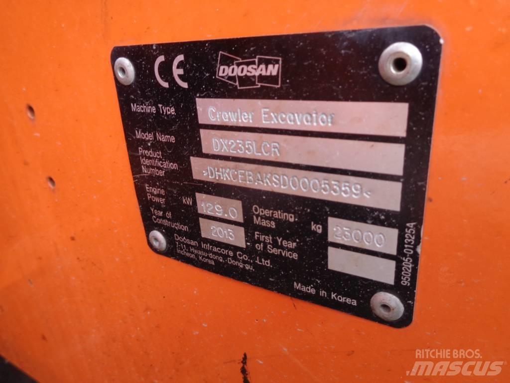 Doosan 235 LCR Kāpurķēžu ekskavatori