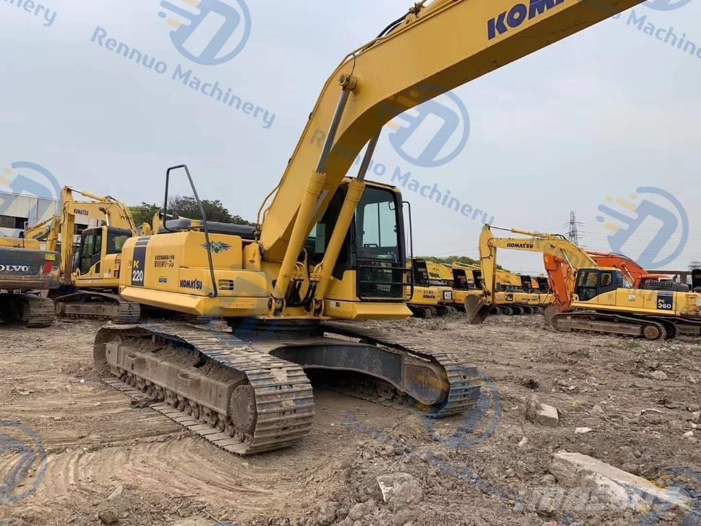 Komatsu PC220-7 Kāpurķēžu ekskavatori