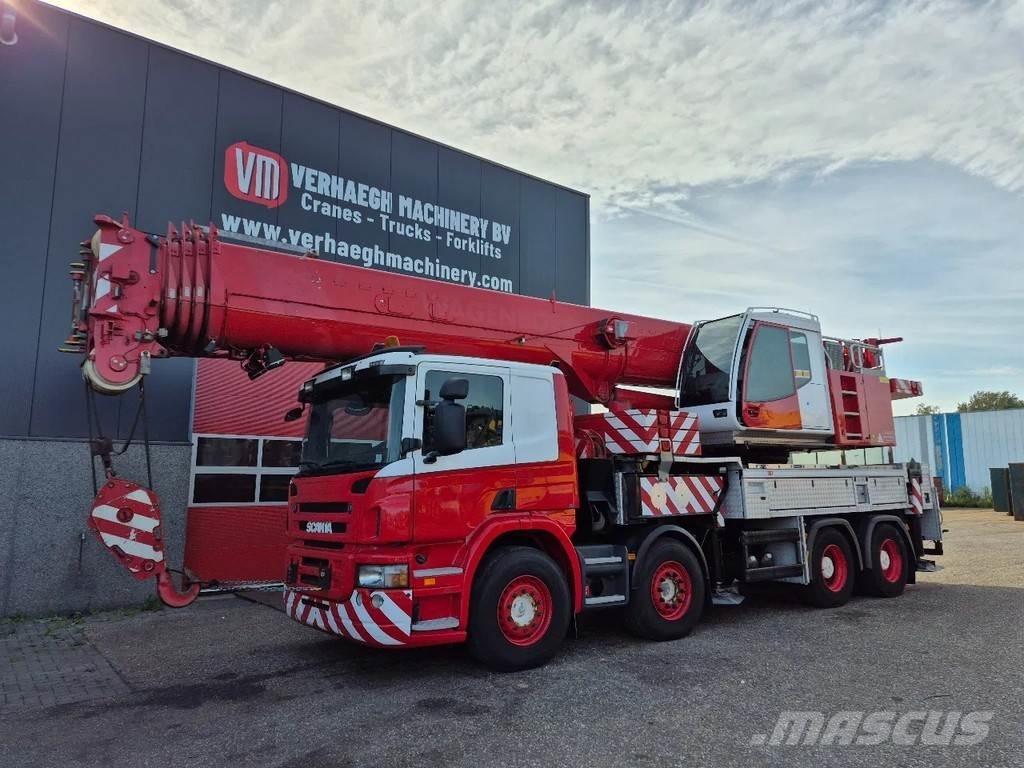 Scania p 380 Visurgājēji celtņi