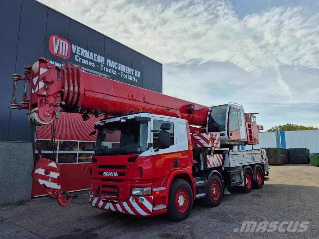 Scania p 380 Visurgājēji celtņi