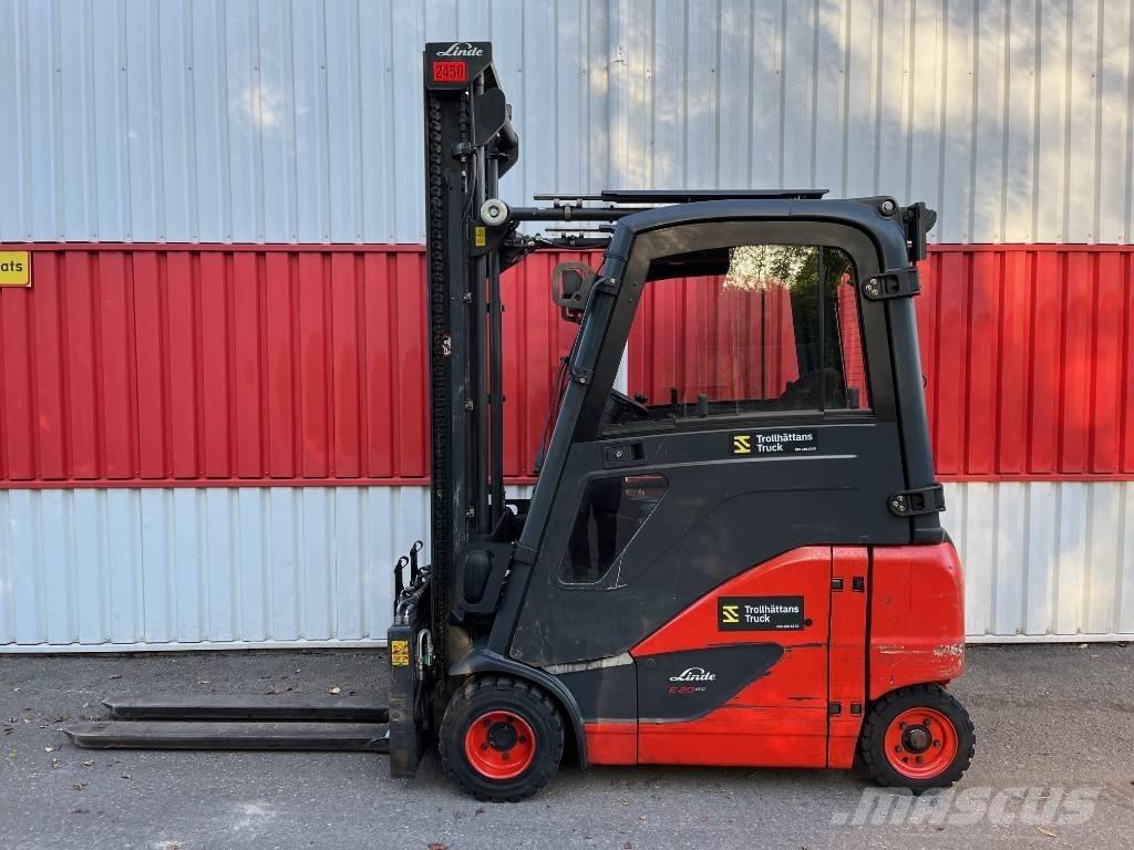Linde E20PH-02 Elektriskie iekrāvēji