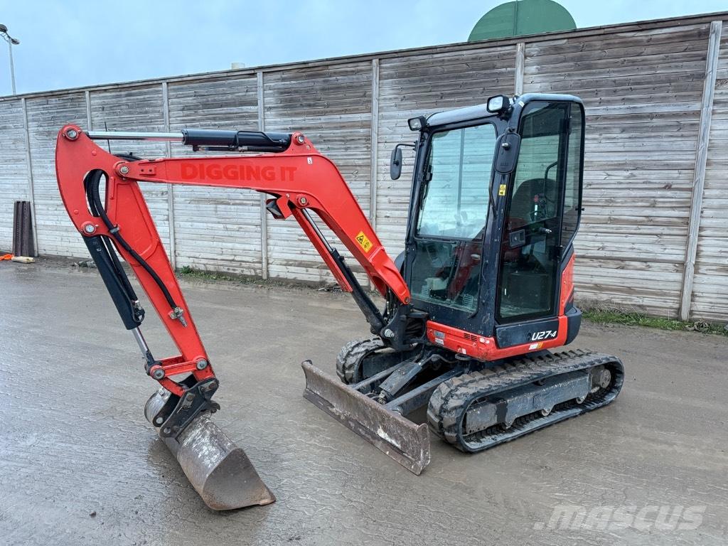 Kubota U 27-4 Mini ekskavatori < 7 t