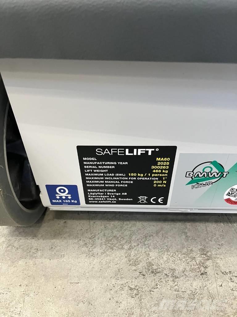 Safelift MA60 Būvniecība- Citi