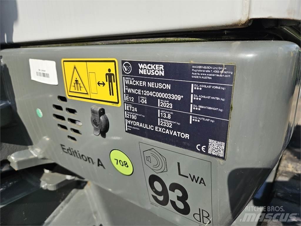 Wacker ET 24 Mini ekskavatori < 7 t
