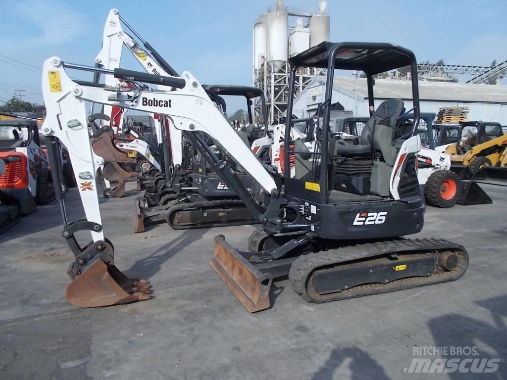 Bobcat E26GM Mini ekskavatori < 7 t