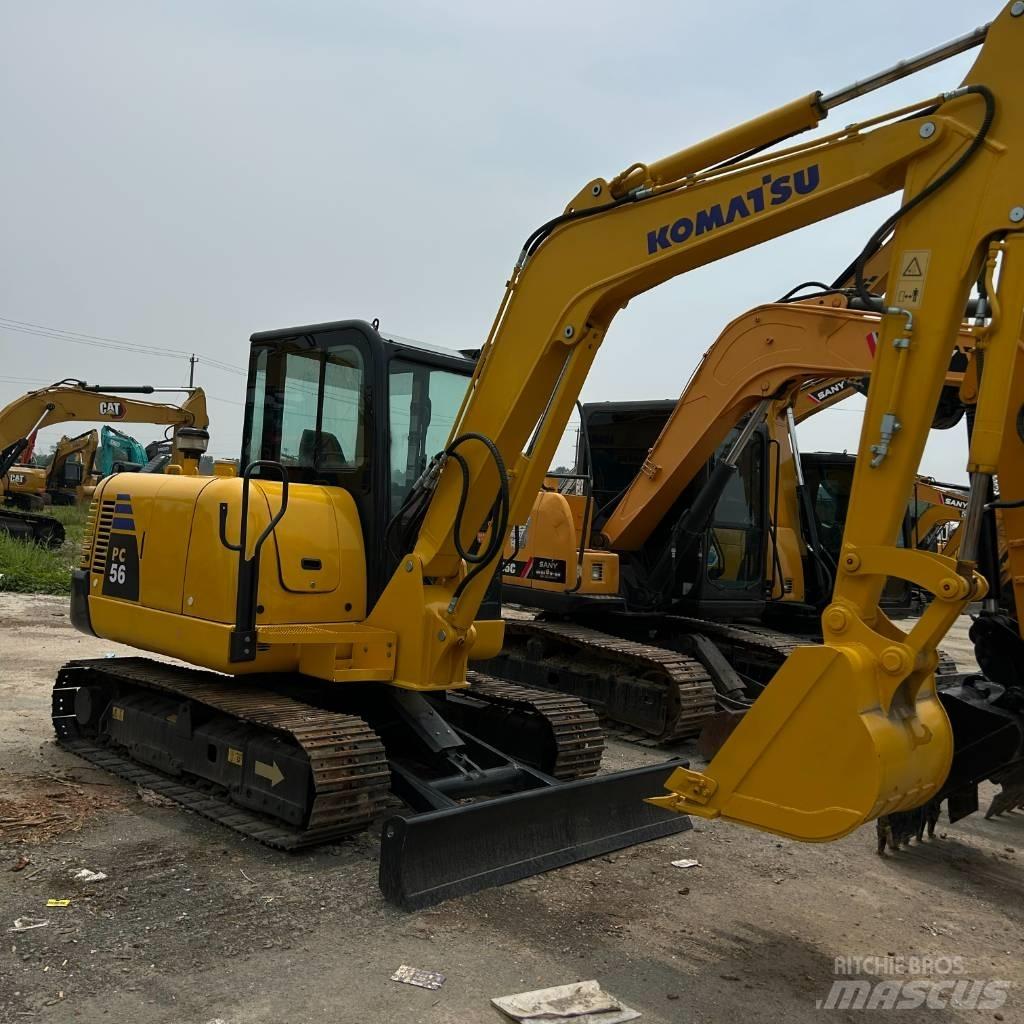 Komatsu 56-7 Kāpurķēžu ekskavatori
