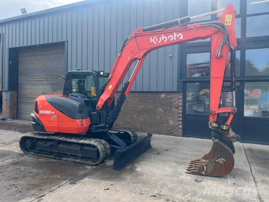 Kubota KX 080-4 Mini ekskavatori < 7 t