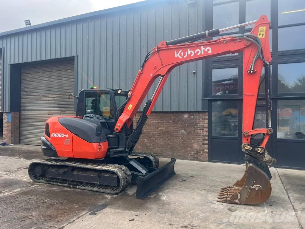 Kubota KX 080-4 Mini ekskavatori < 7 t