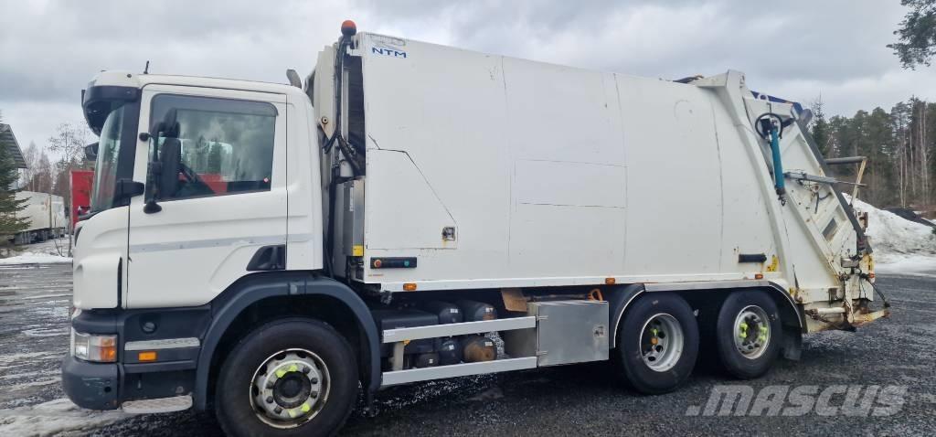 Scania P360 Atkritumu izvešanas transports