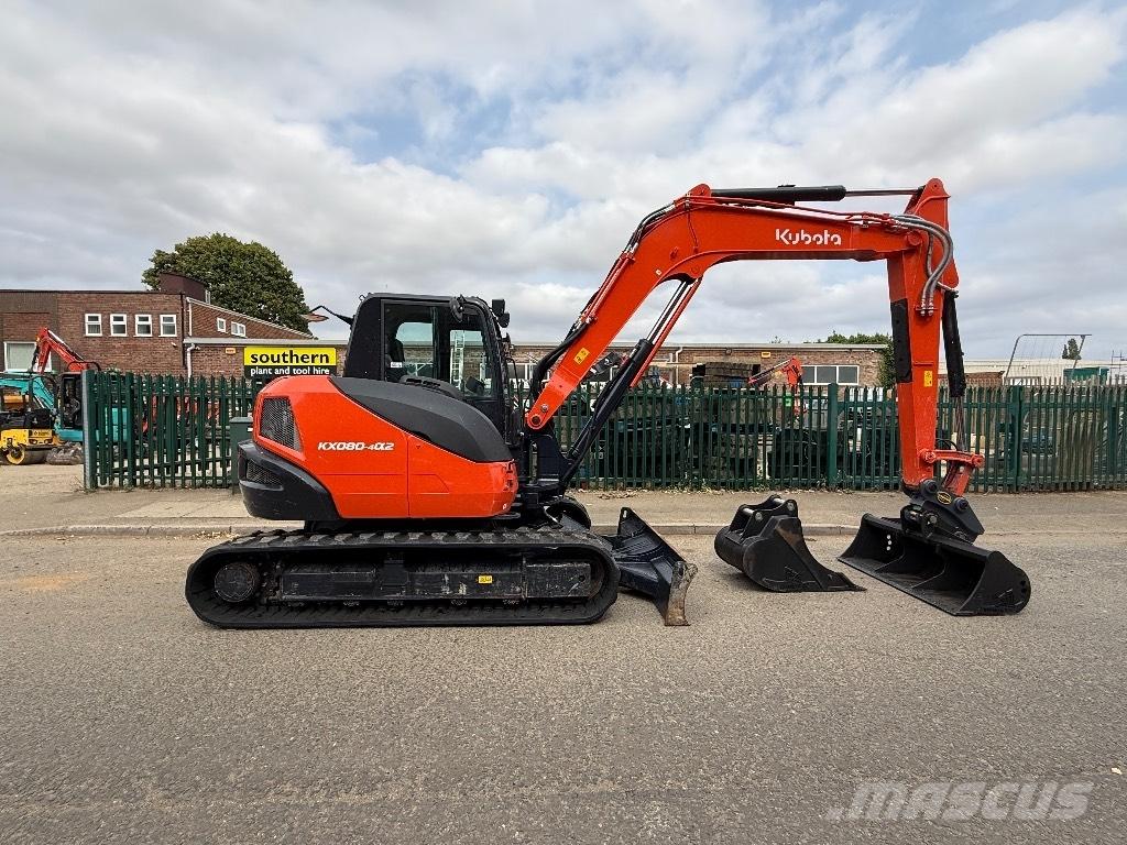 Kubota KX 080-4 Vidēja lieluma ekskavatori 7 t - 12 t
