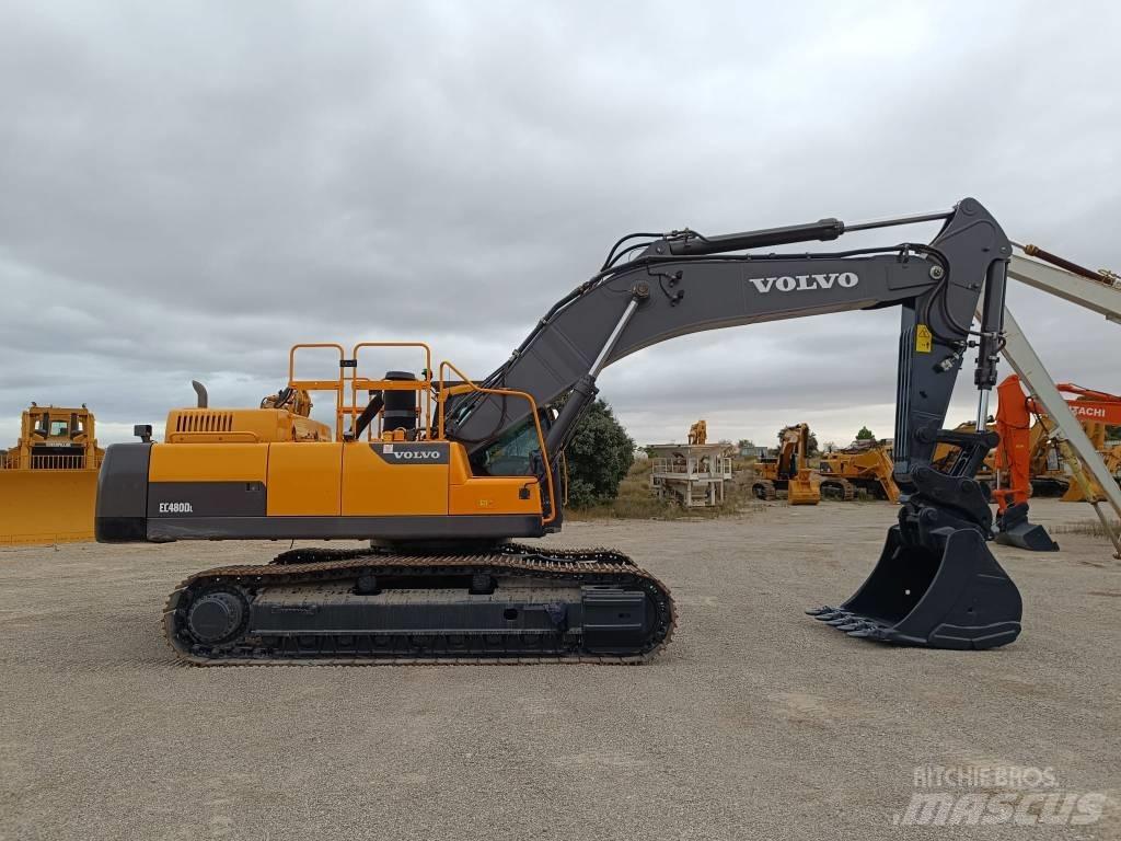Volvo EC 480 Kāpurķēžu ekskavatori