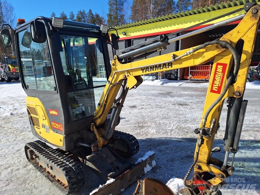 Yanmar SV 18 Mini ekskavatori < 7 t