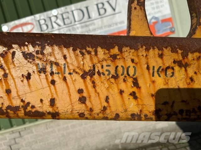  Palethaak 1500 kg Dakšas