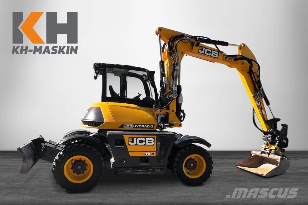 JCB 110 W Hydradig Ekskavatori uz riteņiem