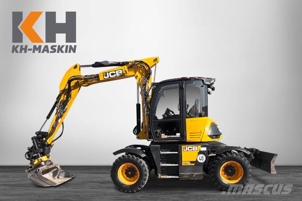 JCB 110 W Hydradig Ekskavatori uz riteņiem