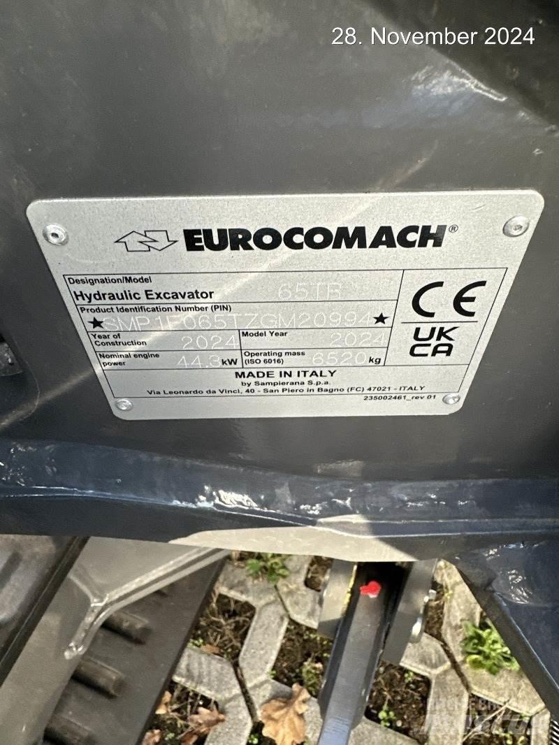 Eurocomach 65TR Mini ekskavatori < 7 t