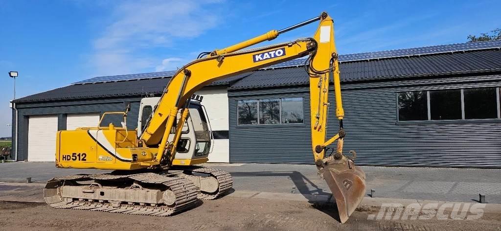 Kato HD512 E Kāpurķēžu ekskavatori
