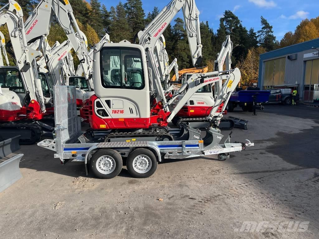 Takeuchi TB 216A Mini ekskavatori < 7 t