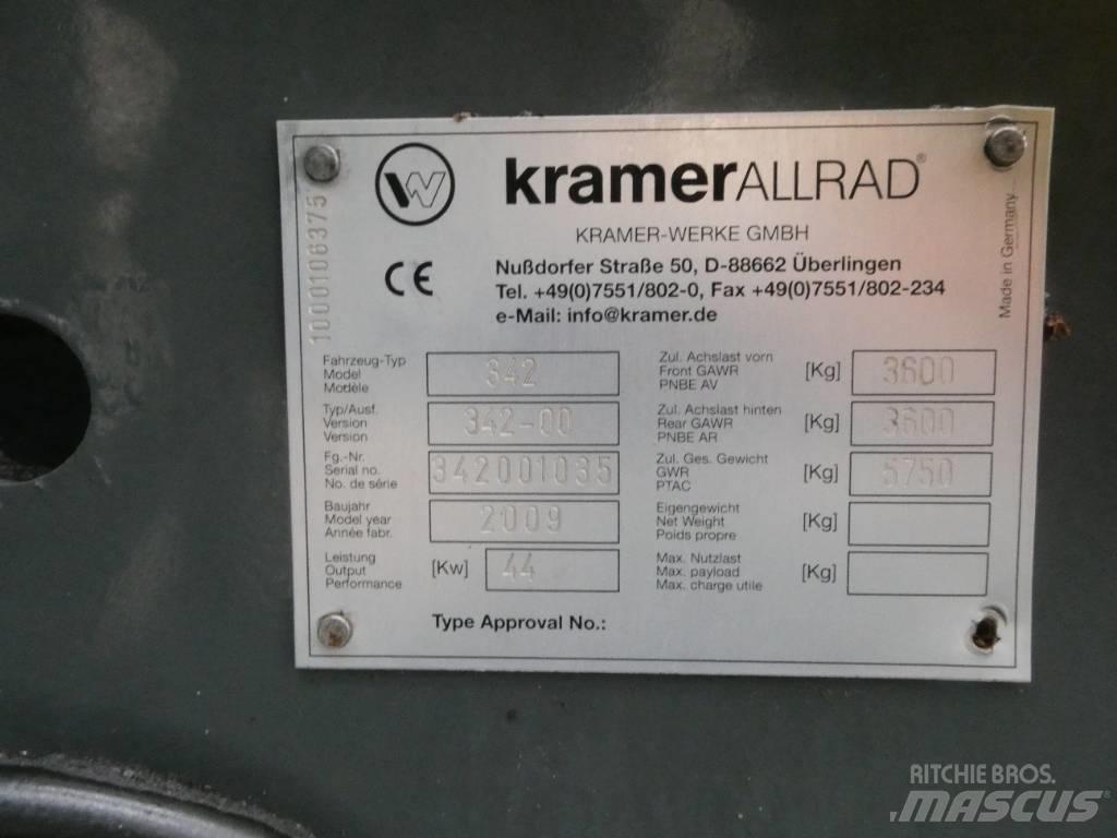 Kramer 380 Iekrāvēji uz riteņiem