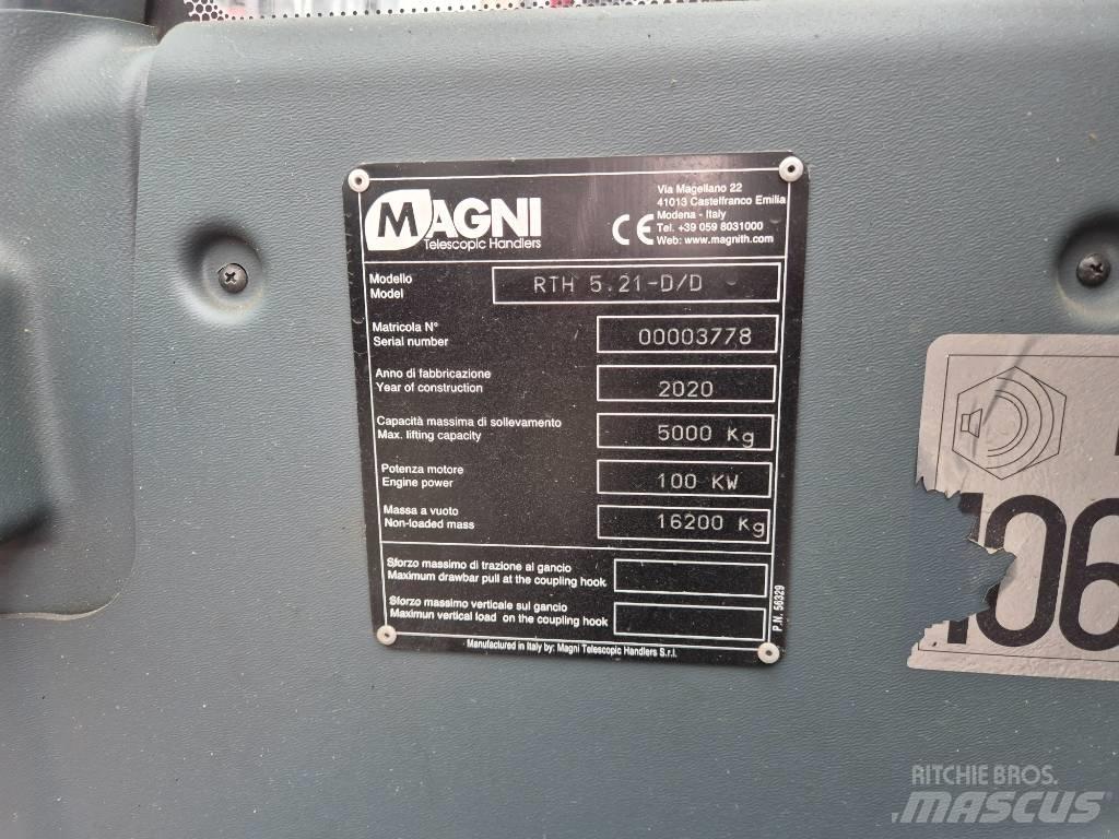 Magni RTH 5.21 D / D Teleskopiskie manipulatori