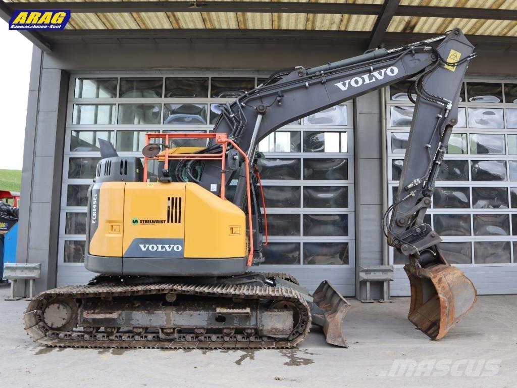 Volvo ECR 145 EL Kāpurķēžu ekskavatori