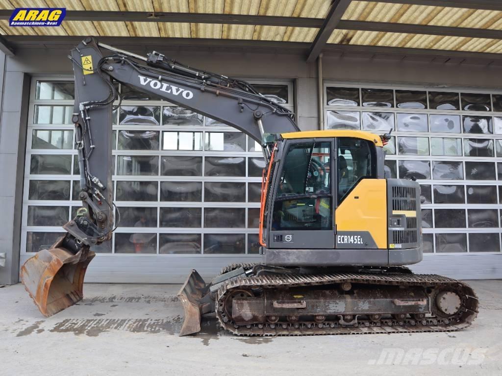 Volvo ECR 145 EL Kāpurķēžu ekskavatori