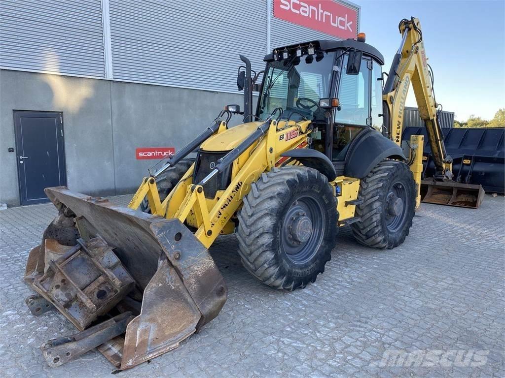 New Holland LB115 Ekskavatori-iekrāvēji
