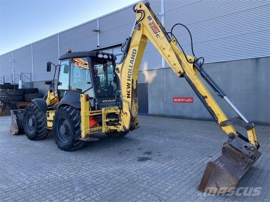 New Holland LB115 Ekskavatori-iekrāvēji
