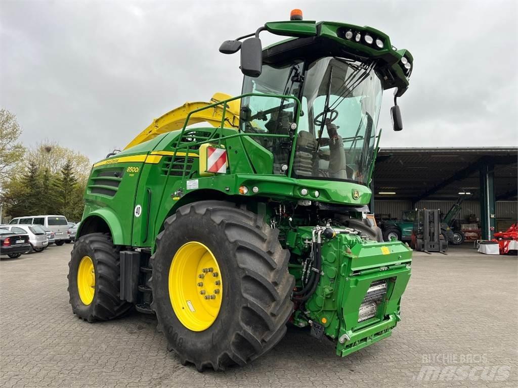 John Deere 8500 Zāles smalcinātāji