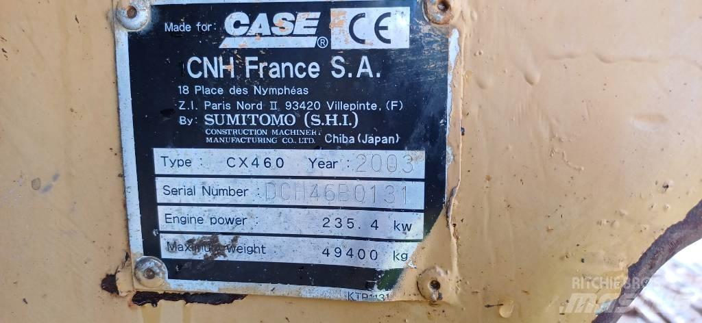 CASE CX 460 LC Kāpurķēžu ekskavatori